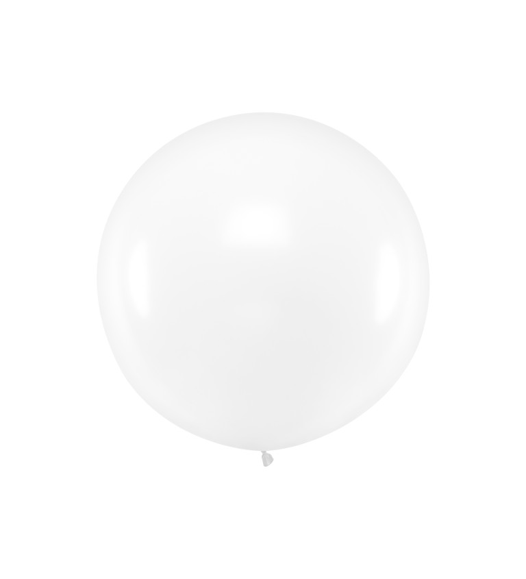 Jumbo balón - Priehľadný
