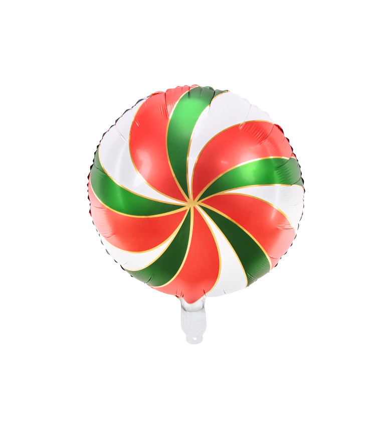 Fóliový balón - Farebný cukrík