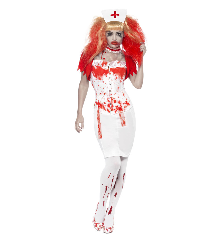 Dámsky kostým - Zombie sestrička