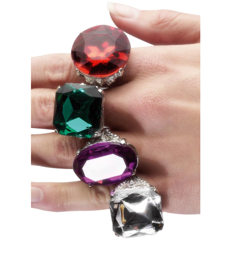 Farebný prsteň Deluxe