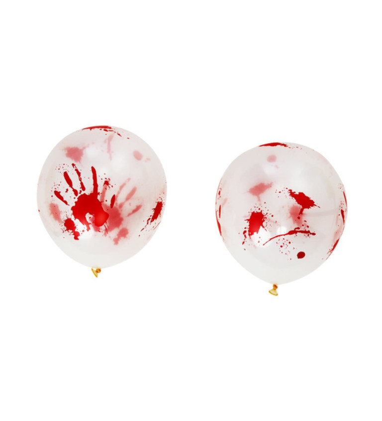 Latexové balóniky Krvavé otlačky