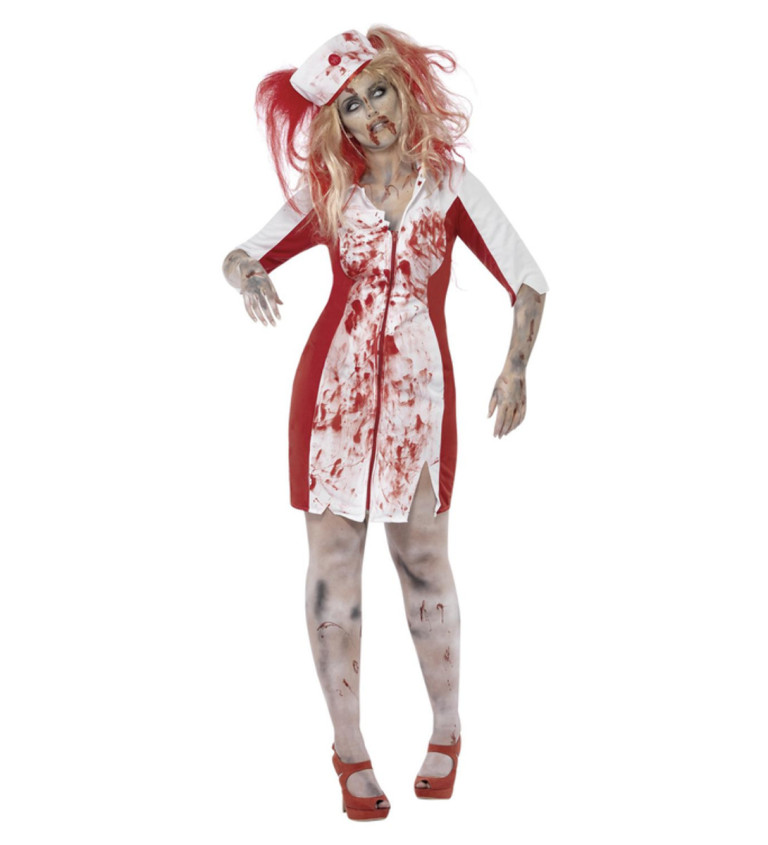 Dámsky kostým Zombie sestrička