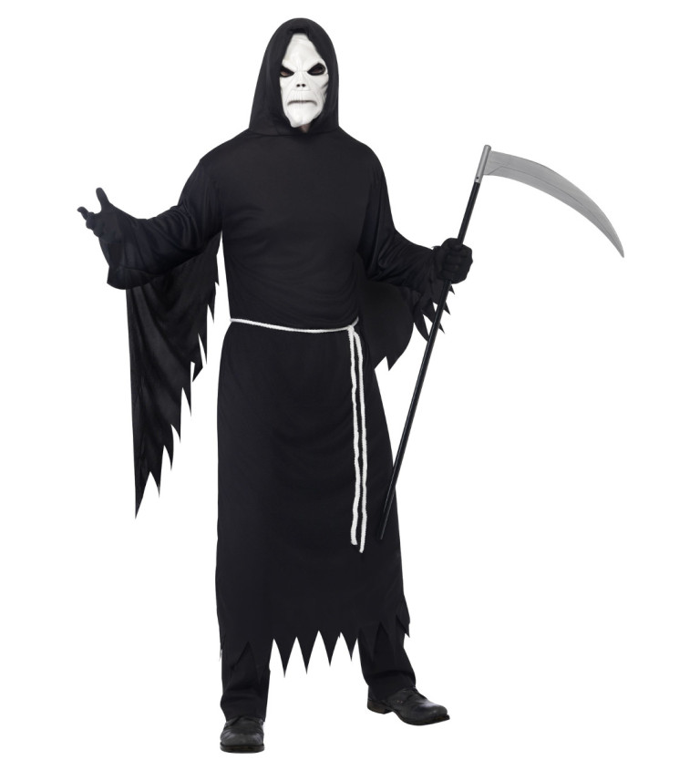 Halloweenský unisex kostým - Smrťák