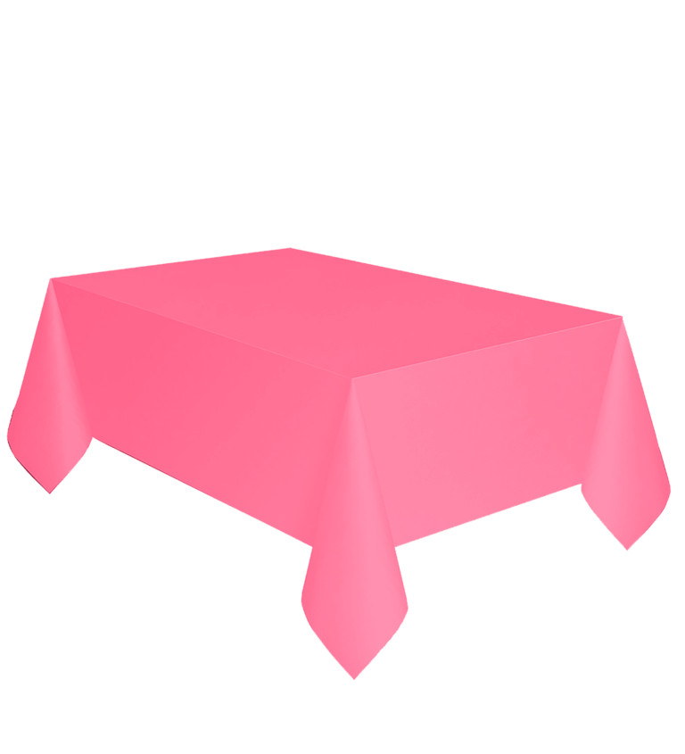 Obrus na stôl, ružový