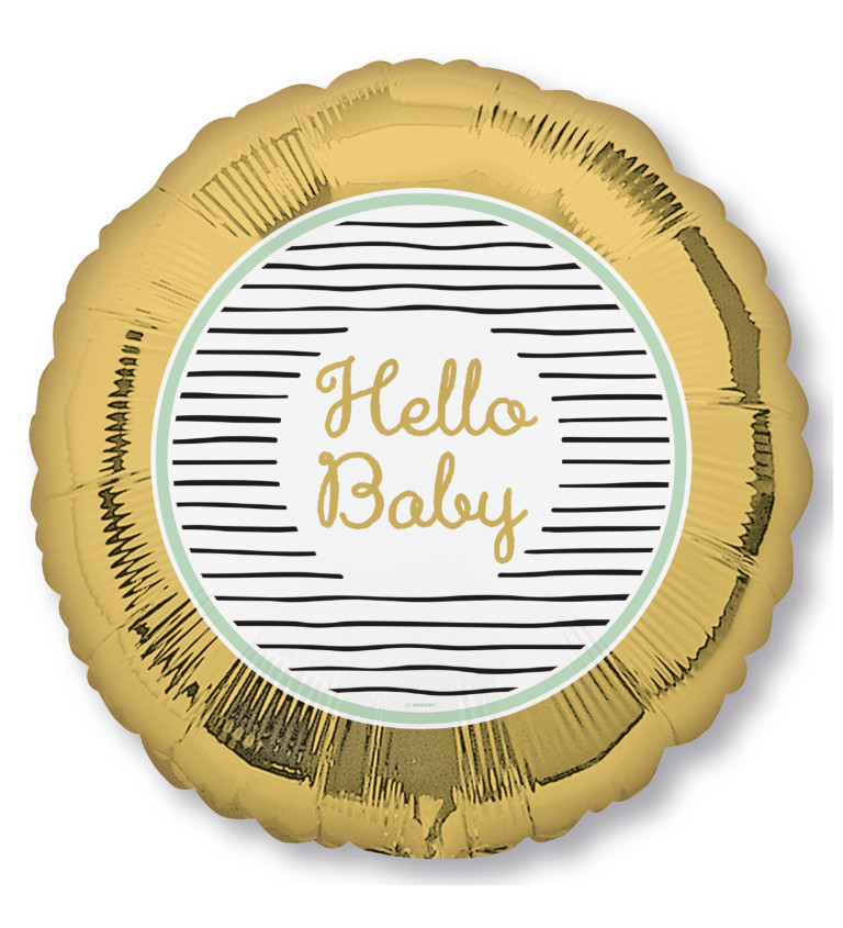 Štandardný fóliový balónik Hello Baby