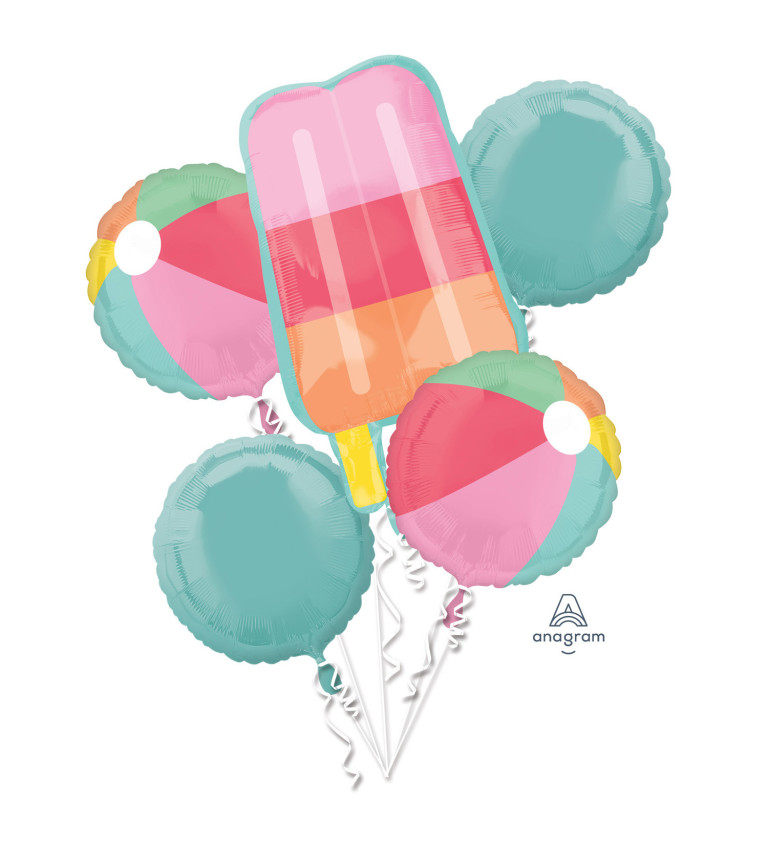 Letná sada balónikov