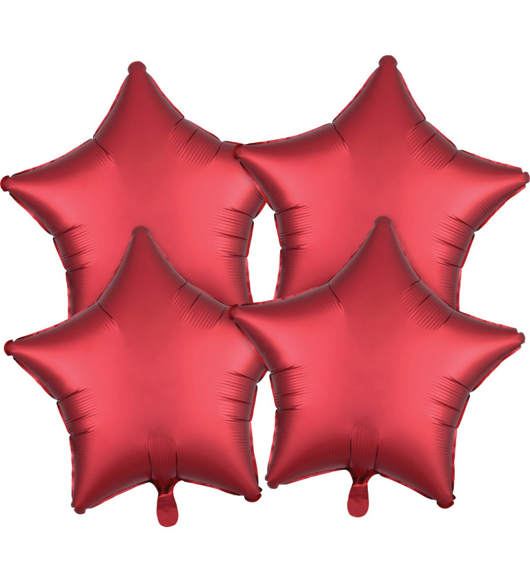 Sada balónikov Červené hviezdy