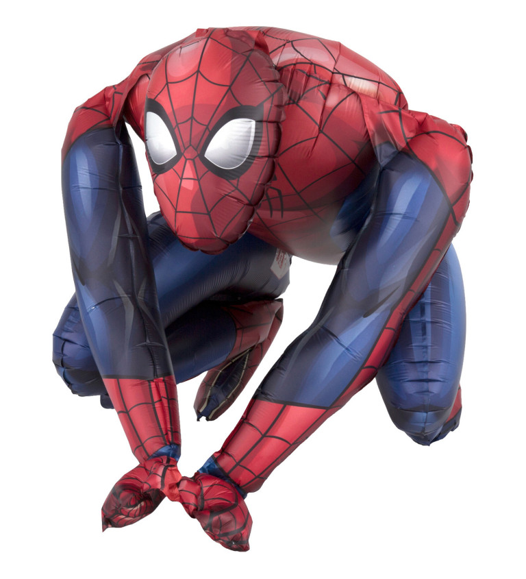 Fóliový balónik Sediaci Spiderman