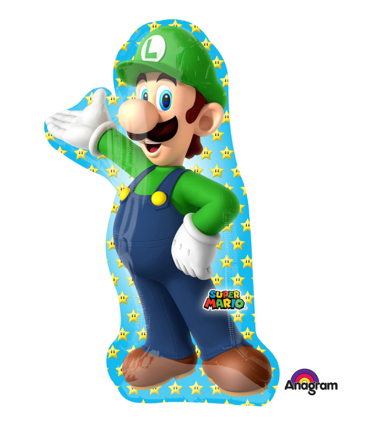 Fóliový balónik Luigi