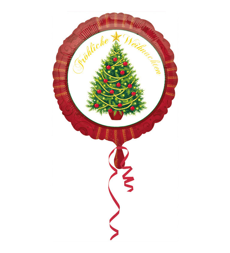 Fóliový balónik Vianočný strom