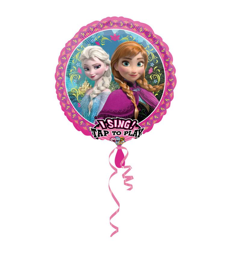 Fóliový balónik Frozen, spievajúci