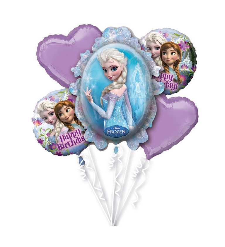 Sada Ľadové kráľovstvo - fóliové balóny