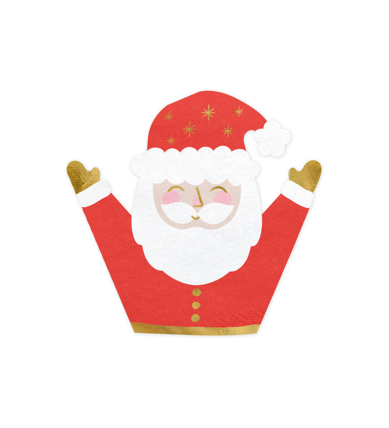 Obrúsky Santa Claus