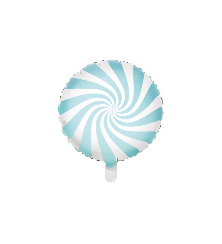Fóliový Balón - Modrý Cukrík