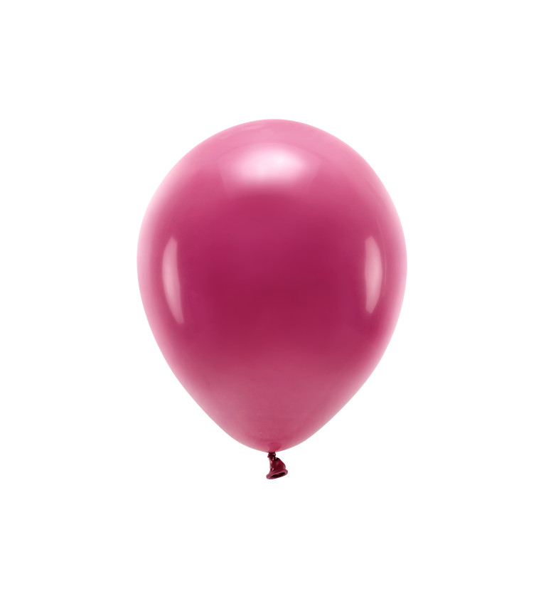 ECO balóniky bordové - pastelové