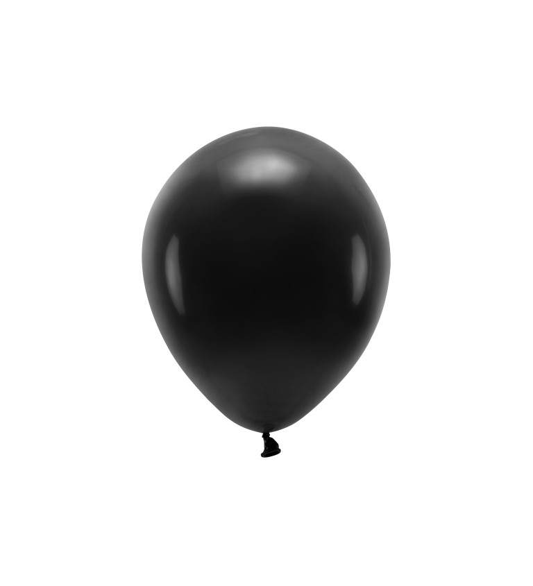 ECO balóniky čierne - pastelové, malé