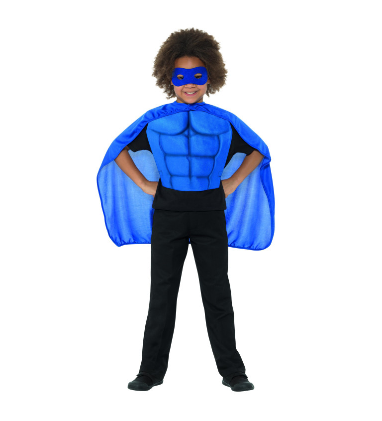 Detský kostým Modrý superhrdina