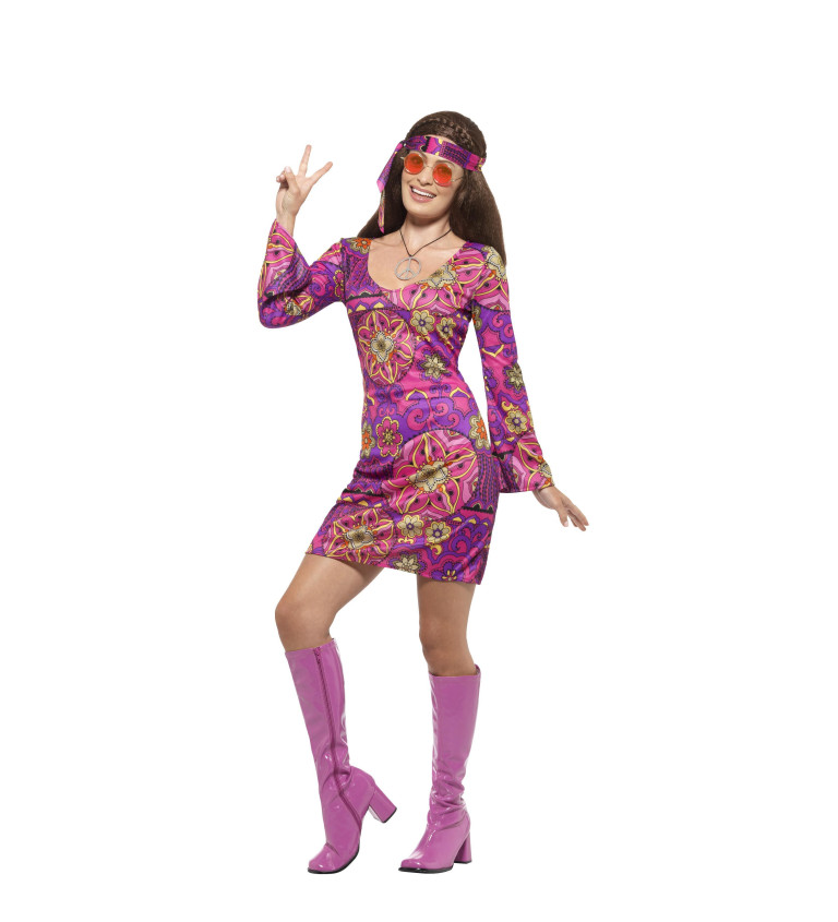 Dámsky kostým Hippie dievča