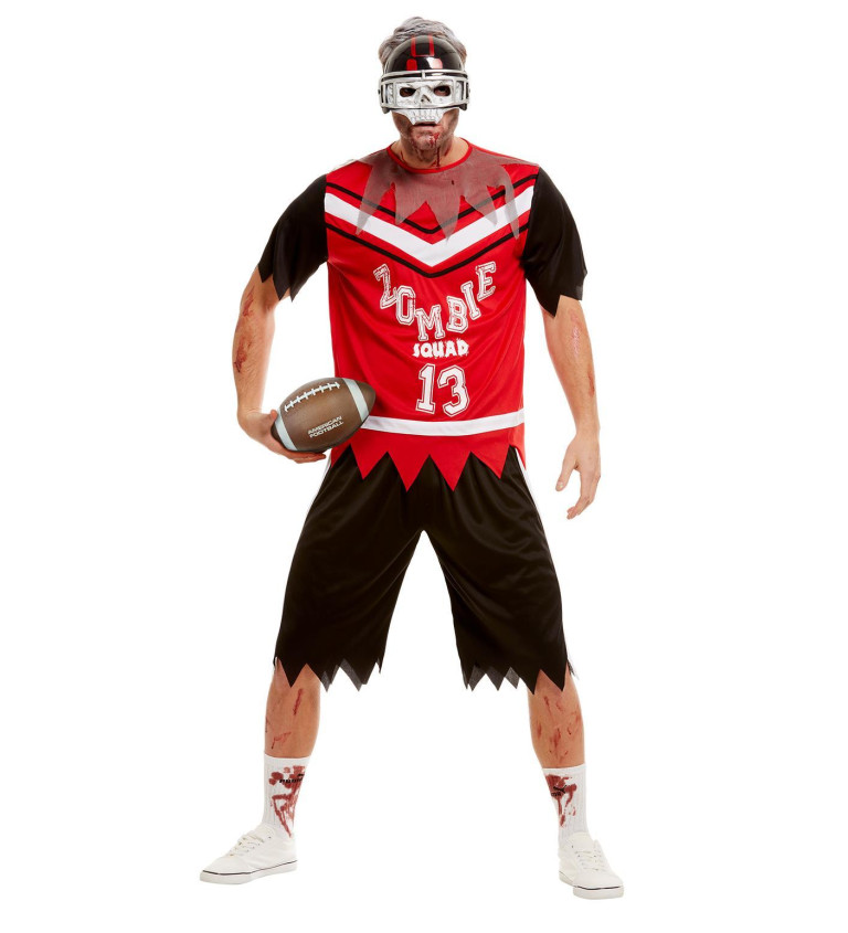 Pánsky kostým Zombie futbalista