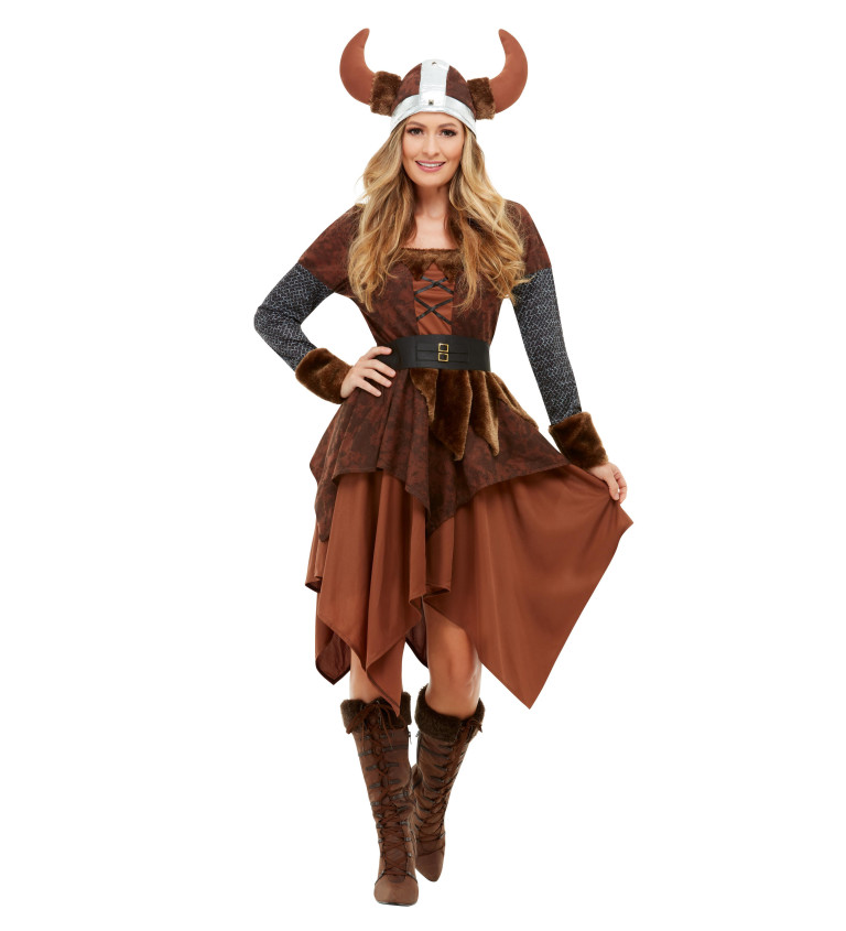 Dámsky kostým Vikingská kráľovná
