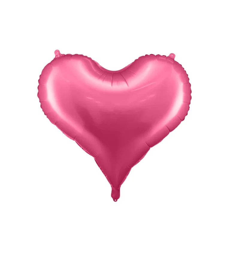 Fóliový balón Srdce, ružové