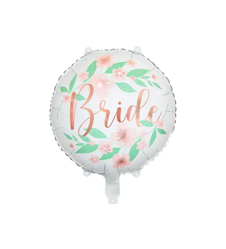 Fóliový balónik Bride