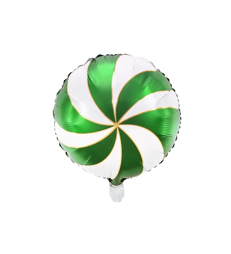 Fóliový Balón - Zelený Cukrík, matný