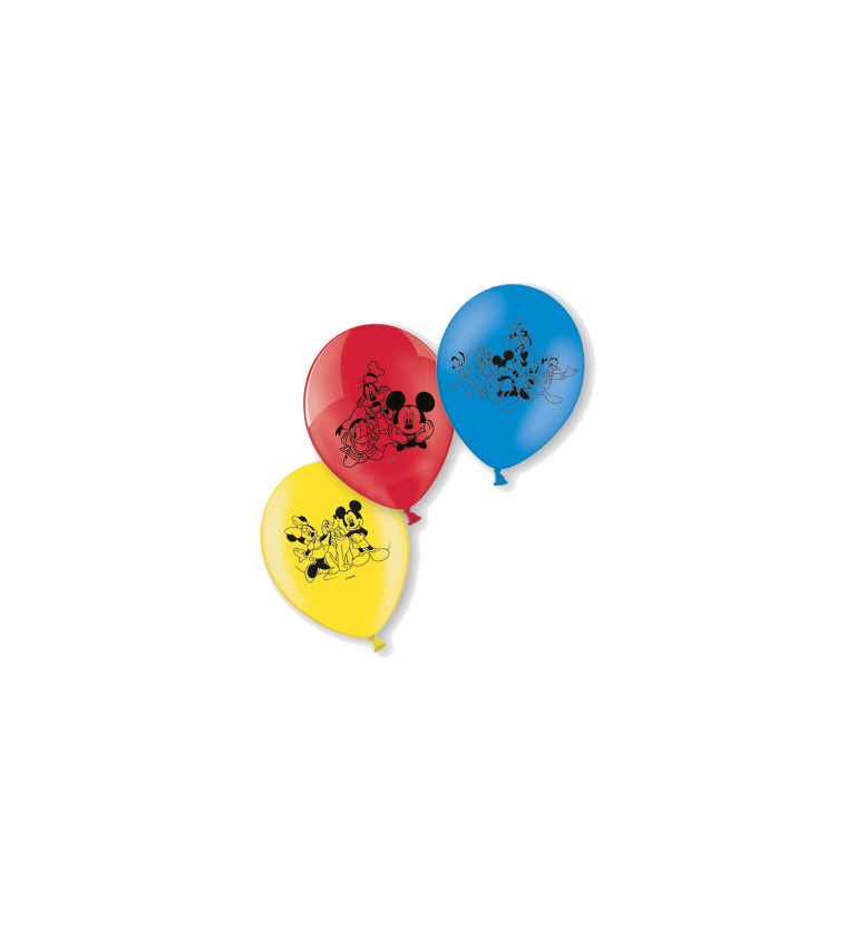Latexové balóniky Mickey Mouse
