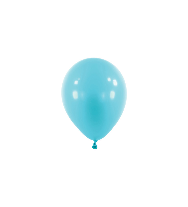 Latexové balóniky, karibská modrá 13cm