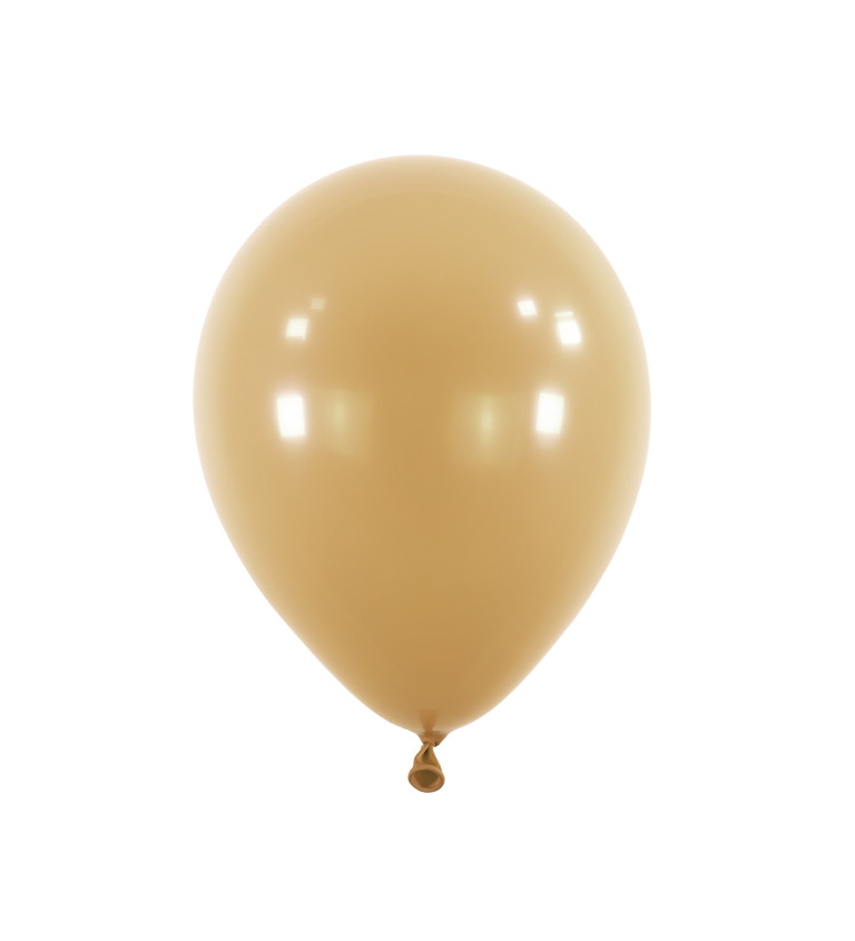 Latexové balóniky, mokka hnedé 35cm