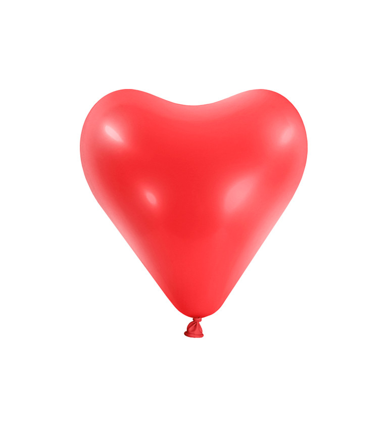 Latexové balóniky Srdcia, jablokovo červené 30cm