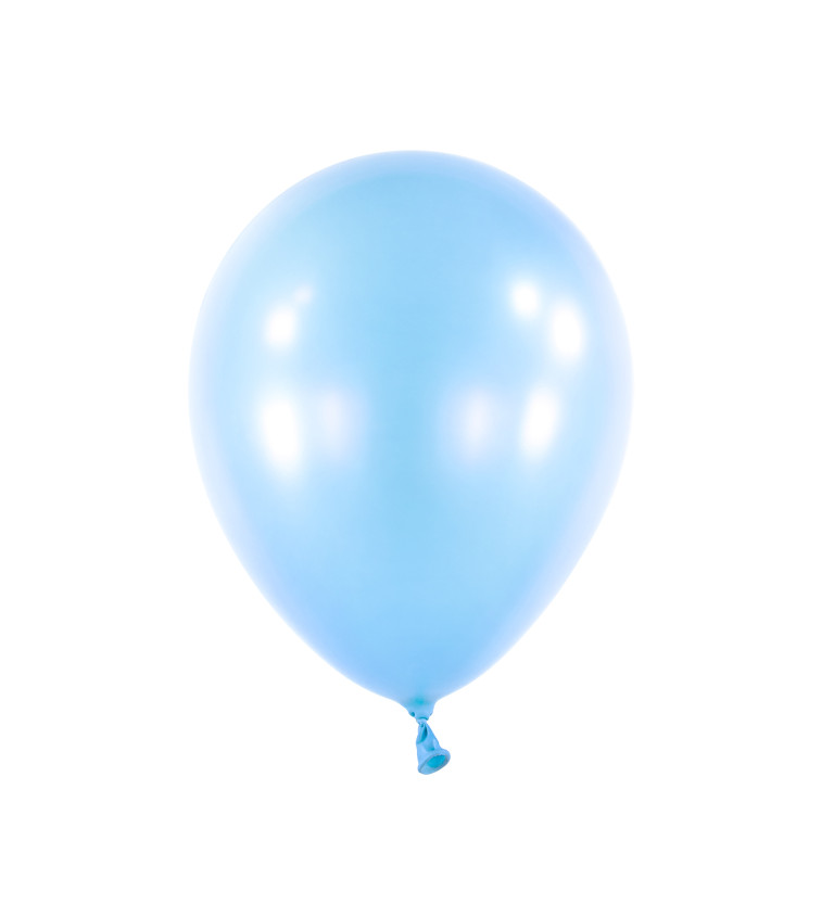 Latexové balóniky, perleťová modrá 35cm