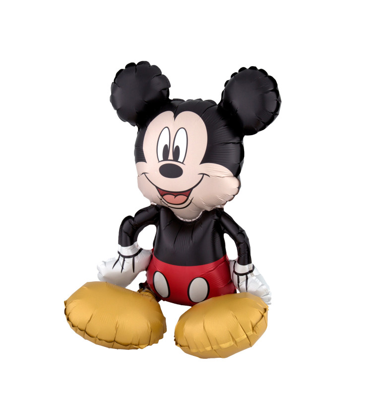 Fóliový balónik Sediaci Mickey Mouse