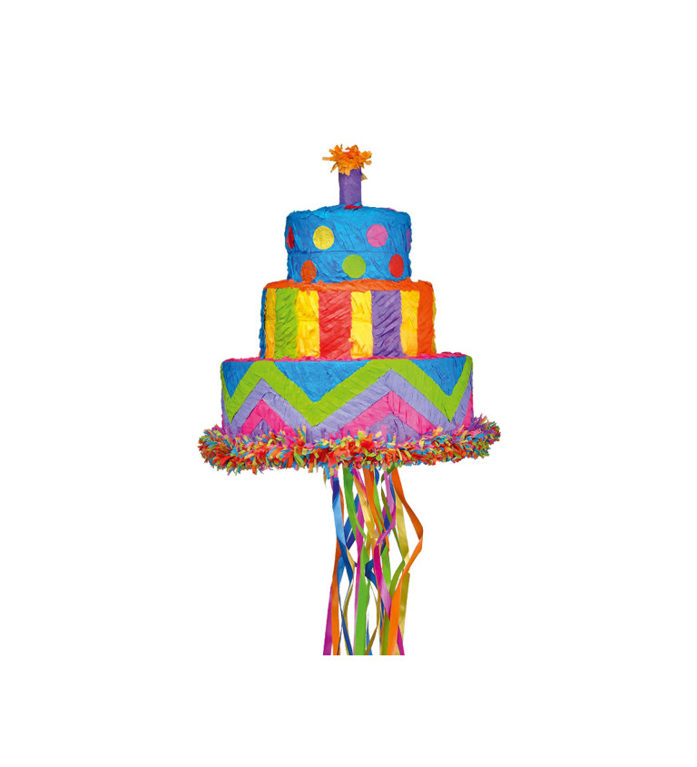 Piñata Narodeninová torta
