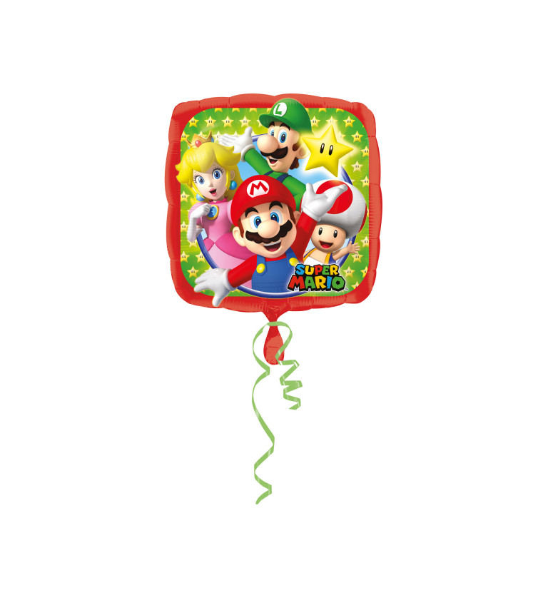 Fóliový balónik Super Mario