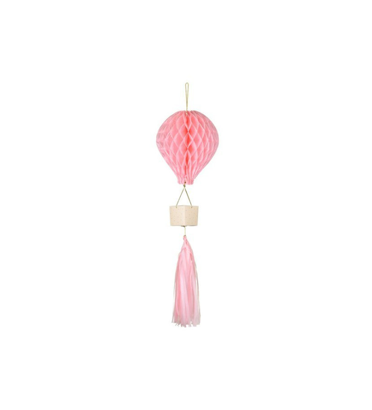 Honeycomb balónik, ružový