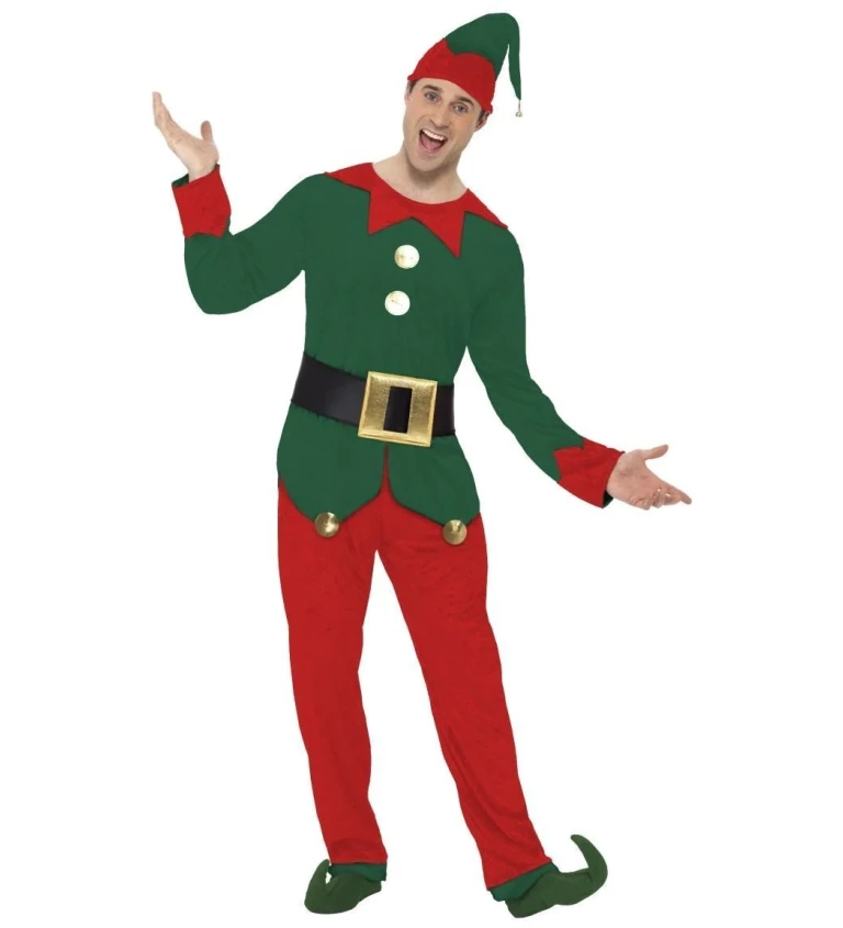 Pánsky kostým Elf Pomocník