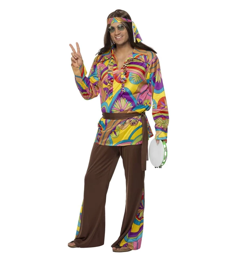 Pánsky kostým Hippie pánsky