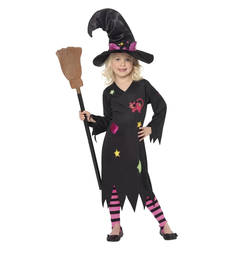 Detský kostým Malá čarodejka