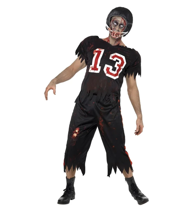 Pánsky kostým Zombie futbalista