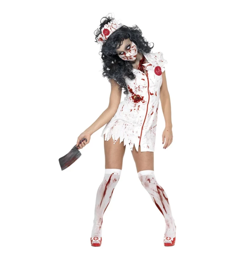 Dámsky kostým Zombie sestrička