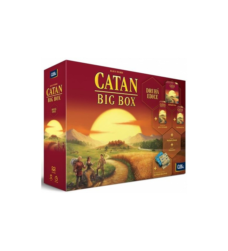 Stolná hra - Catan - Big box