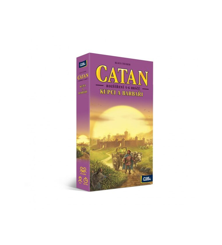 Stolná hra - Catan - Obchodníci a barbari 5-6 hráčov