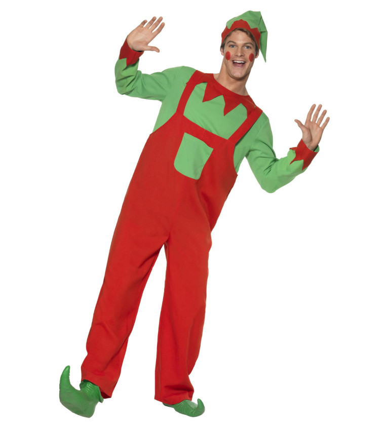Pánsky kostým Pomocník Elf