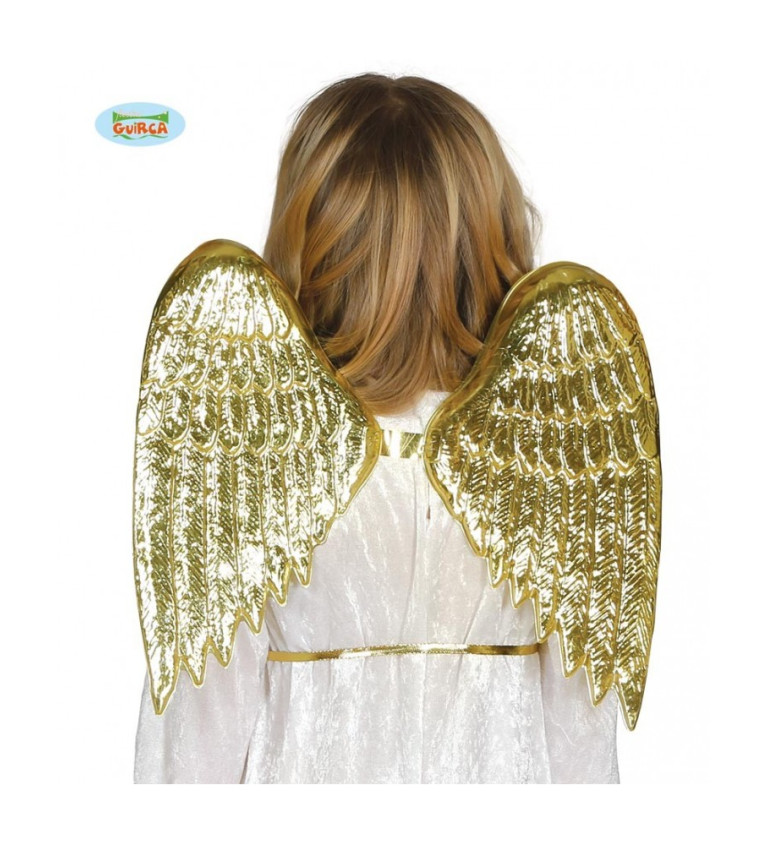 Anjelské krídla pre deti zlaté