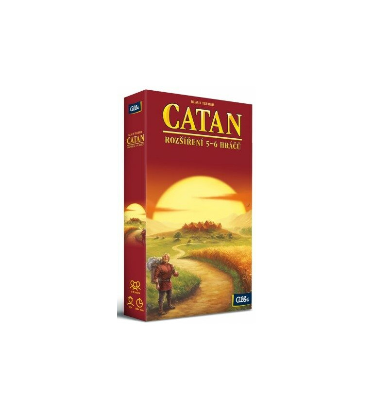 Stolová hra - Catan - 5-6 hráčov