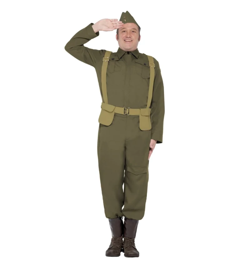 Pánsky kostým vojaka
