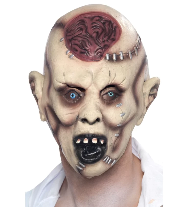 Maska Zošitý zombie