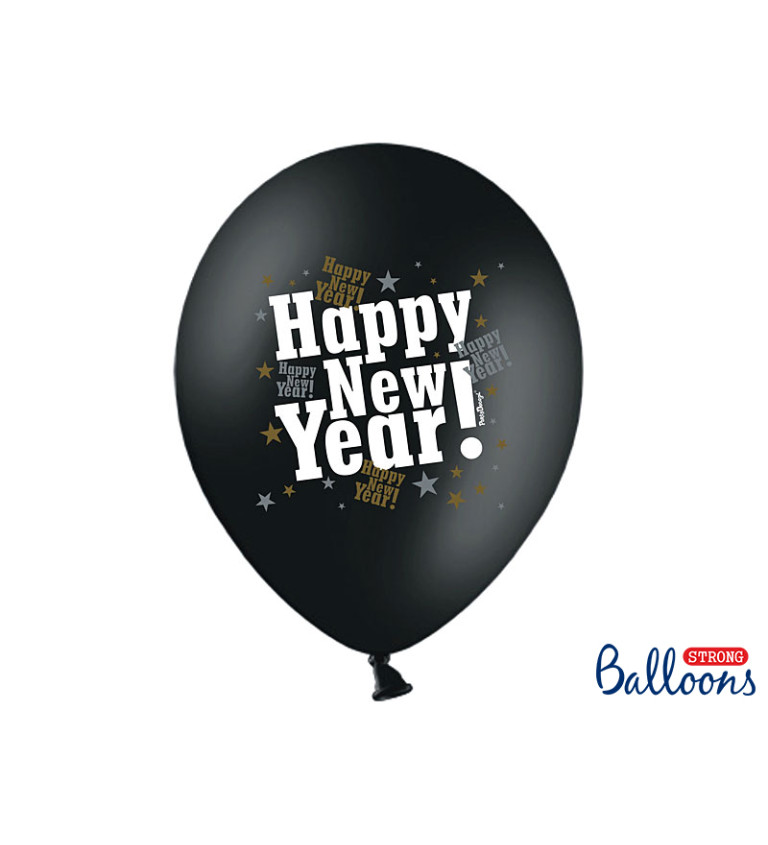 Latexové balóniky Happy New Year
