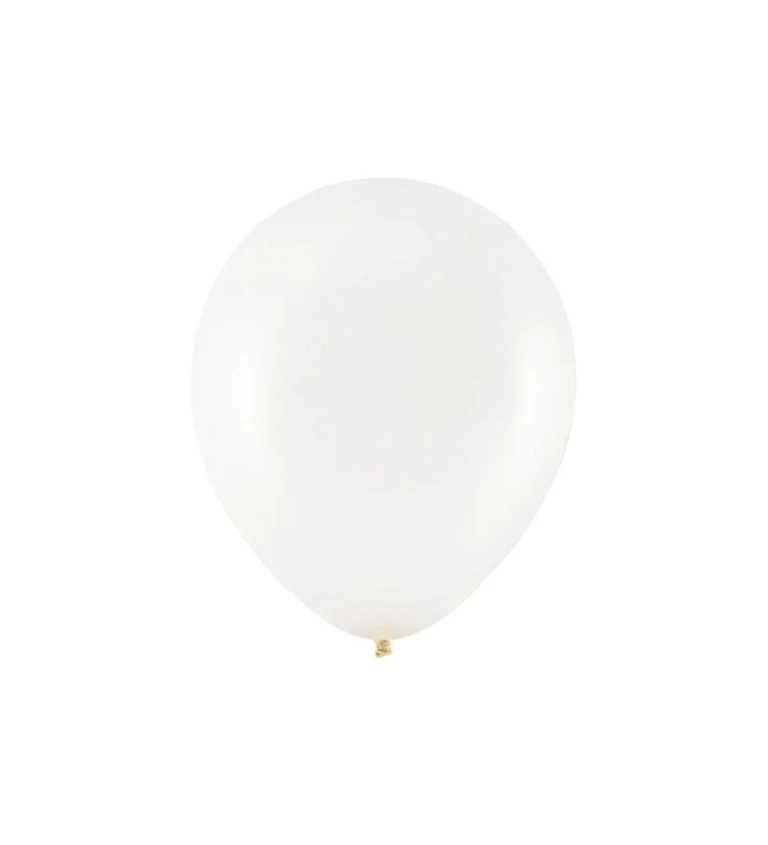 Pastelové balóny - Biele
